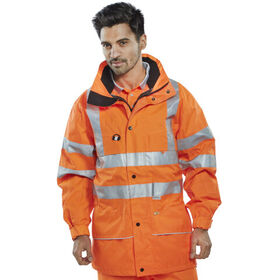 Beeswift Hi-Vis Carnoustie Jacket