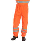 Beeswift Hi-Vis PU Orange Overtrousers