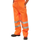 Beeswift Hi-Vis Padded Thermal Lined Rain Trousers