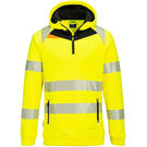 Portwest DX4 Hi-Vis 1/4 Zip Hoodie