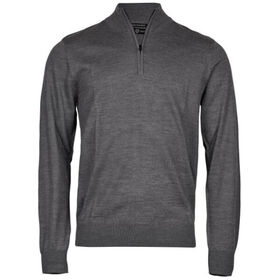 Tee Jays Men's Half Zip Sweatshirt